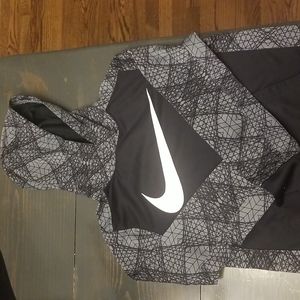 Nike DriFit hoodie, kids size L